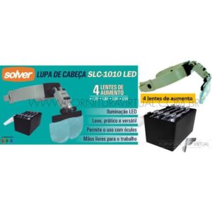 LUPA DE CABEÇA SOLVER