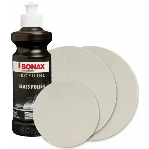 KIT GLASS POLISH SONAX